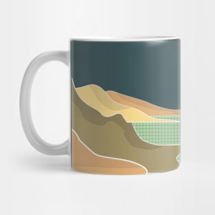 Landscape Vignette: Brown Mountain Beach Mug